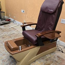 Pedicure Massage Chair With Stool