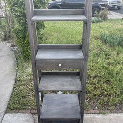 Modern Farmhouse Dusty Charcoal  Bookcase