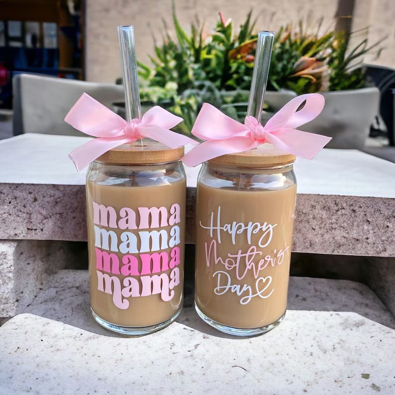 Mothers Day Gift Glass Cups
