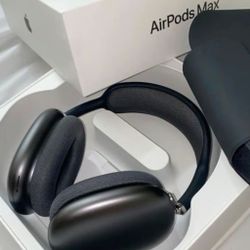 Apple AirPods Max Wireless Over-Ear Headset - black