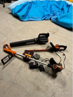 Worx Yard and Garden  Cordless  Combo