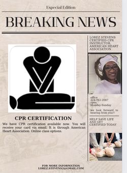 CPR CERTIFICATION