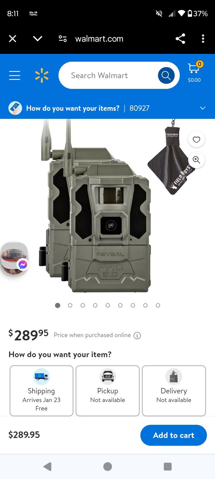 Reveal Pro 3.0 Cellular Trail Cameras