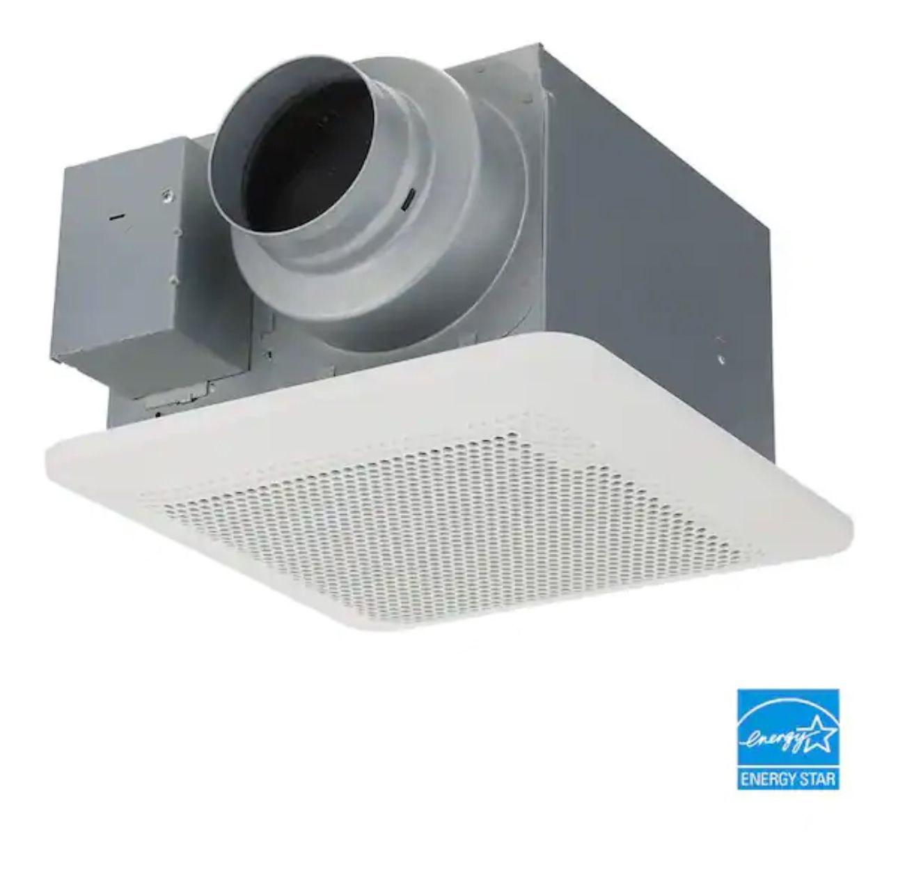 Panasonic Whisper Choice DC Pick-A-Flow 80/110 CFM Ceiling Bathroom Exhaust Fan with Flex-Z Fast Bracket