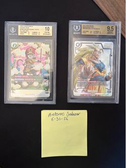 Dragon ball fusion cards