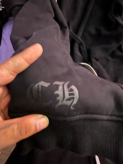 Chrome hearts zip up