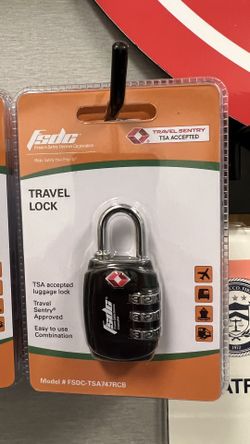 TSA Approved Lock For Firearm Transport