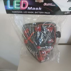 Light Up Mask Like The Purge LED Light Mask 3 Settings New