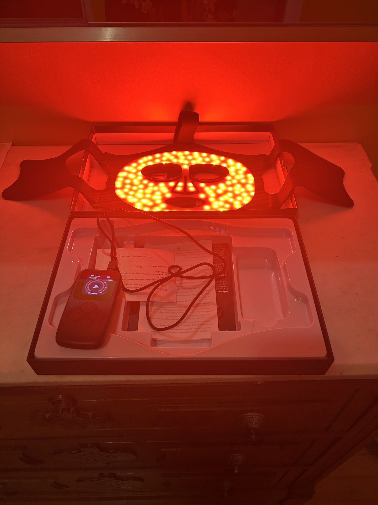 VYM Facial Skin Care Light Therapy Mask