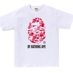 PINK BAPE TEE