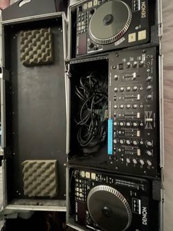 Denon S5000 with mixer and case