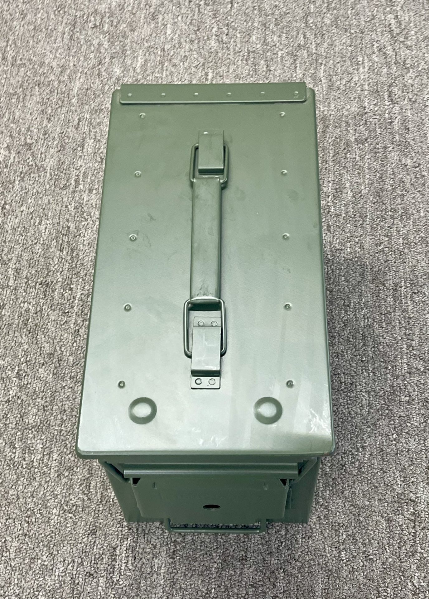 Army Green Metal Storage Container