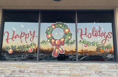 Store Front Window Painting