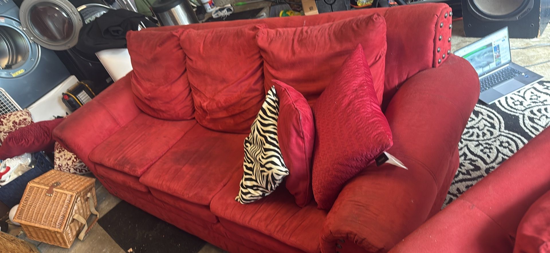Red Couches