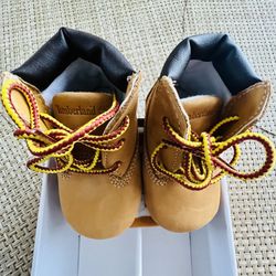 Timberland Baby Shoes With Matching Beanie