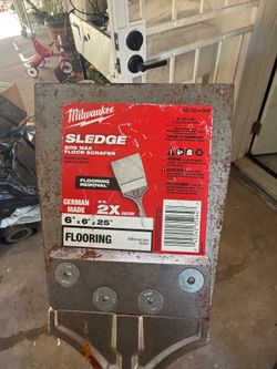 Milwaukee sledge sds max floor scraper 6x6x25