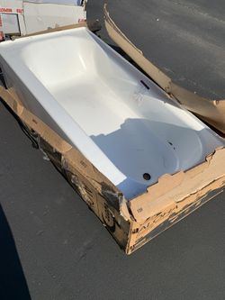 Right Hand Drain 60x30 Bath Tub