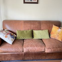 Free 7foot Leather Couch