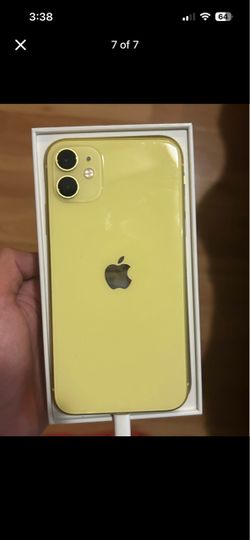 iPhone 11 yellow