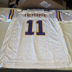 Daunte Culpepper REEBOK Minnesota Vikings Jersey Mens Xl White Clean Vintage