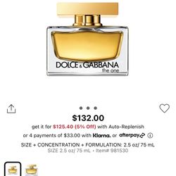 Dolce And Gabbana Perfume