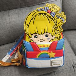 Loungefly Rainbow Brite Cosplay Mini Backpack.