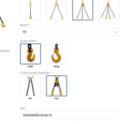 Hoist Chain Sling