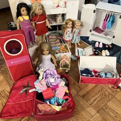 Large American Girl Doll Lot.Please See All Photos!
