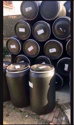 Clean 55 gallon barrels $25 each (Still Available)