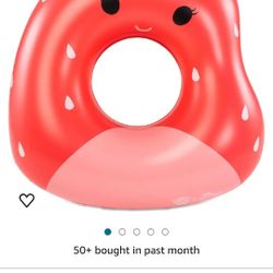Bigmouth Strawberry Pool Float