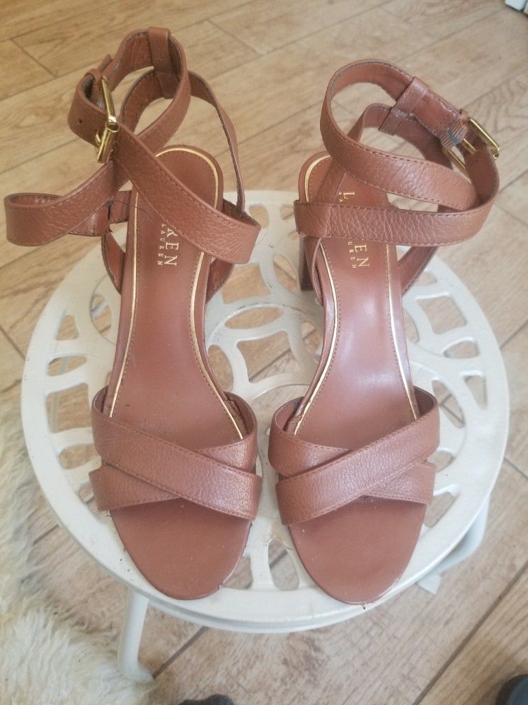 Ralph Lauren Leather Sandals