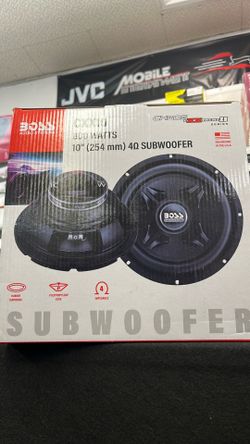 BOSS 10” Subwoofer 800 watts max power
