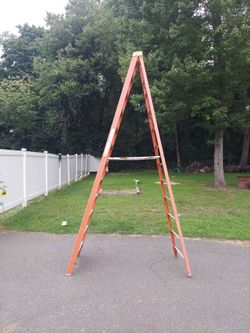 12 foot fiberglass, ladder.