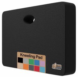 GORILLA GRIP® Extra Thick Foam Kneeling Pad for Gardening, 17.5x11 Black
