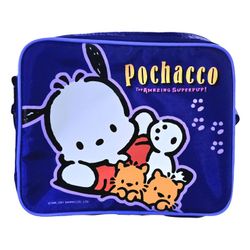 Vintage Sanrio Pochacco Amazing Superpup Purple Lunchbox Y2K 2001 DAMAGED