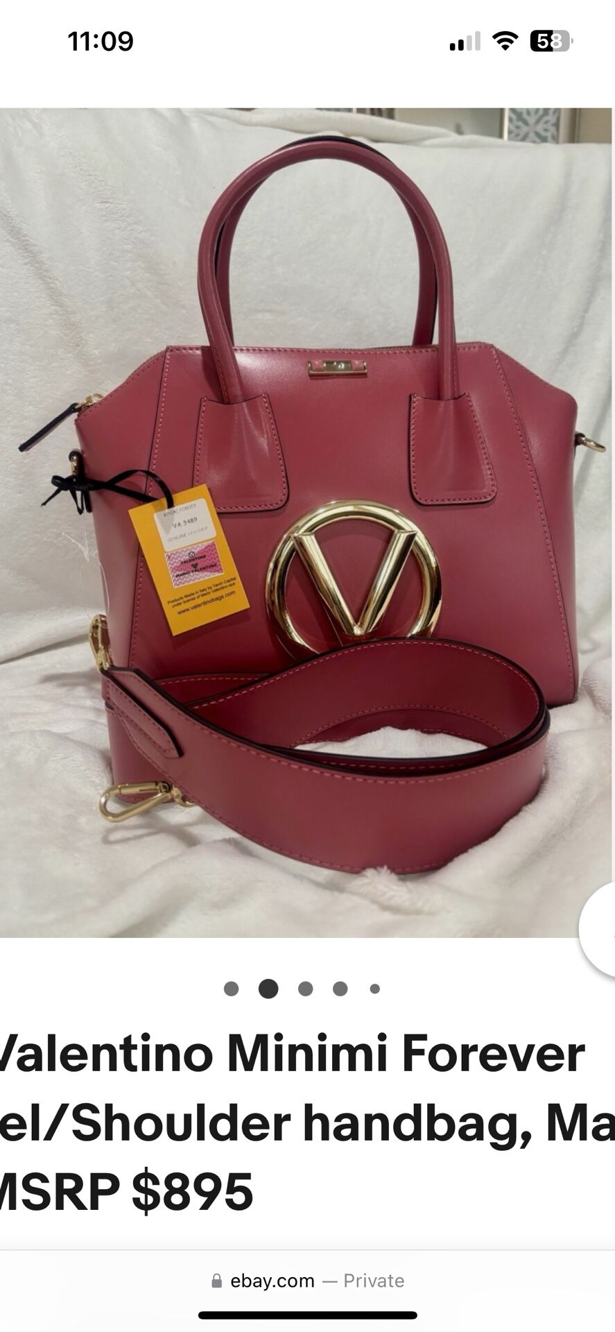 Valentino Minimi Forever Bag NEW W/ TAGS