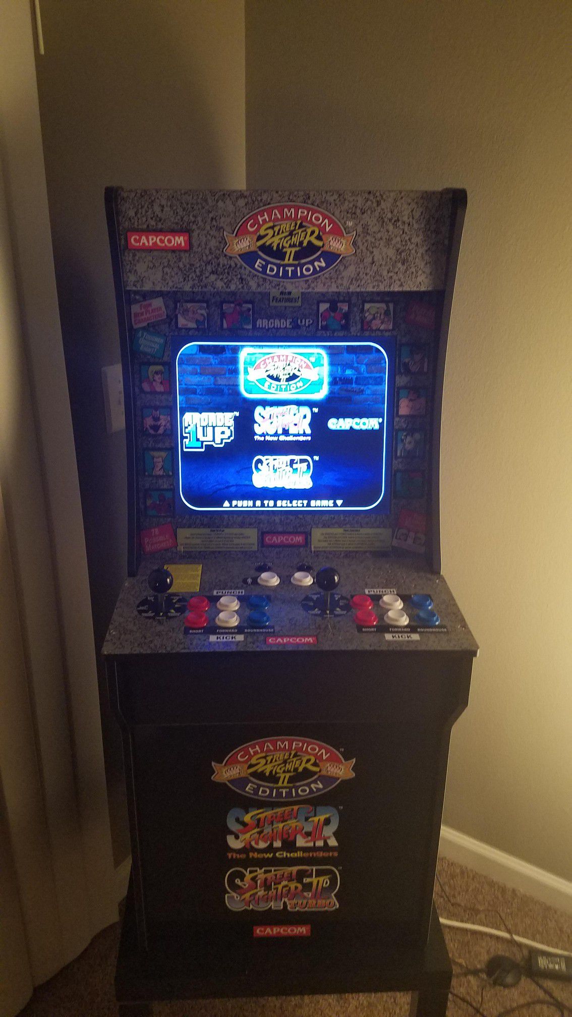 Street Fighter 2 C.E. Arcade 1up!
