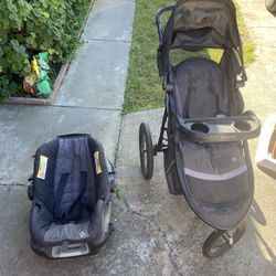 Babytrend Expedition Stroller and Car Seat 