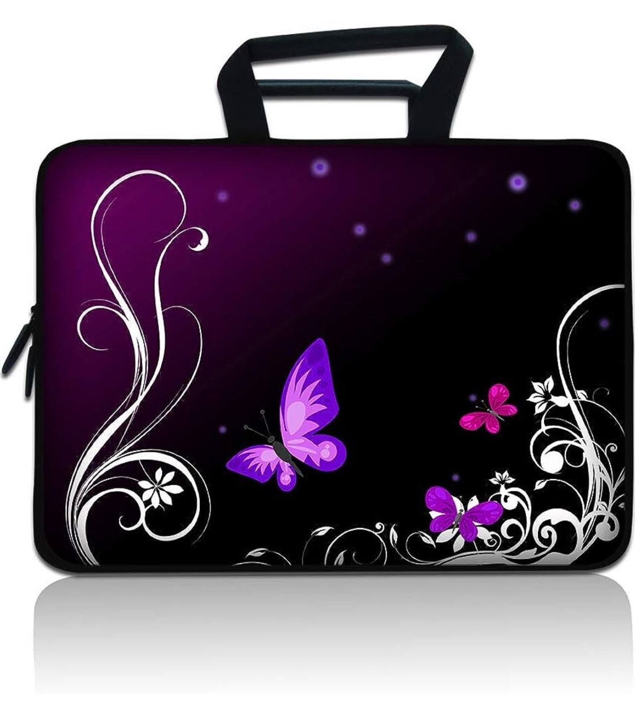 Laptop Sleeve 15 inchNeoprene Protector Bag Ultrabook Notebook Chromebook Computers Carrying Case Cover for 15.6 15" MacBook Pro HP Dell Acer A