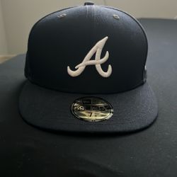 7 3/8 Braves New Era Fitted Cap