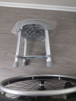 Adjustable Padded shower 🚿  Stool/bench