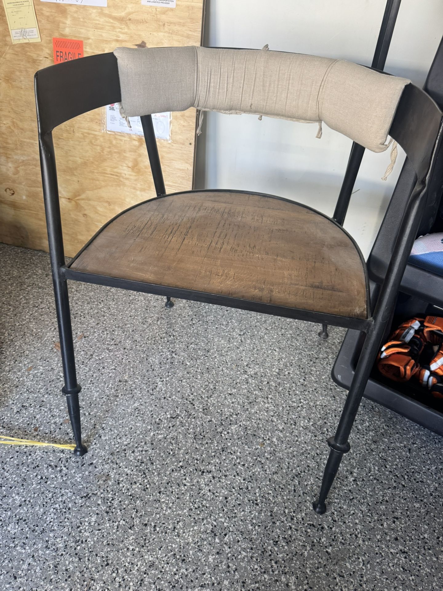 Iron Vintage Style Chair