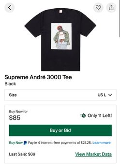 Supreme Andre 3000 Tee Size Large