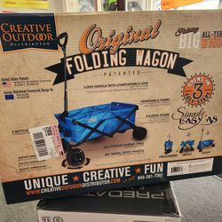 Creative Outdoor Original Folding Wagon. All Terrain