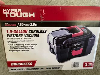 Hyper Tough cordless wet/dry vacuum