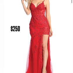 Red Prom Dress