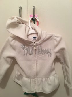 Old navy size 2 t Hooded Fleece Jacket