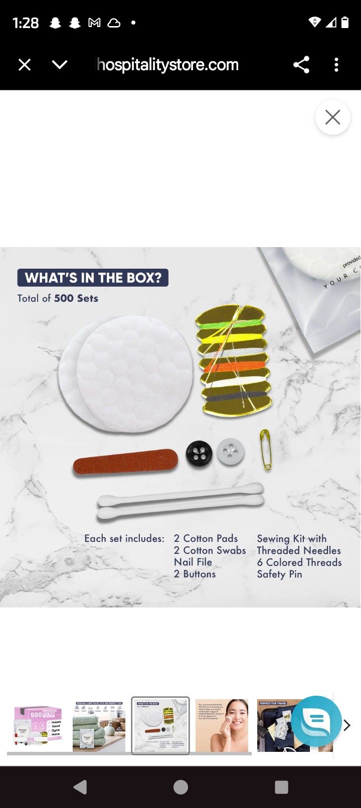 Personal Care Travel Kits