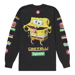 Supreme SpongeBob LS Tee Size XL 