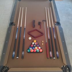Regulation Pool Table.